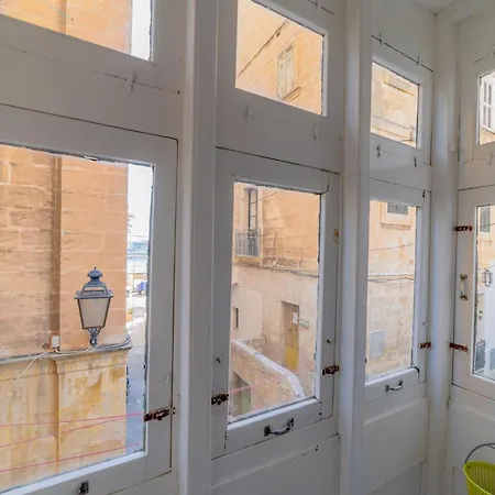 Typical Maltese Town House Just Outside Valletta *