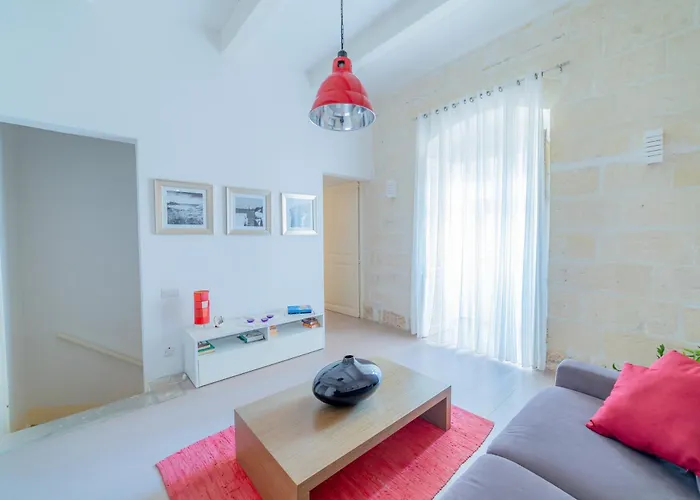 Typical Maltese Town House Just Outside Valletta *